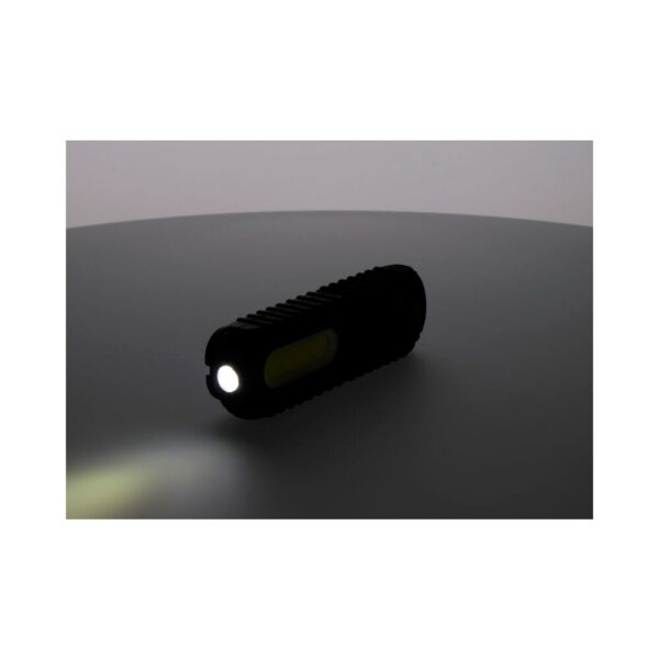 LINTERNA DE TRABAJO LED RECARGABLE CON USB. CON GANCHO + IMAN + SOPORTE. COB 5W 300 Lm / 3W 90 Lm - Imagen 9