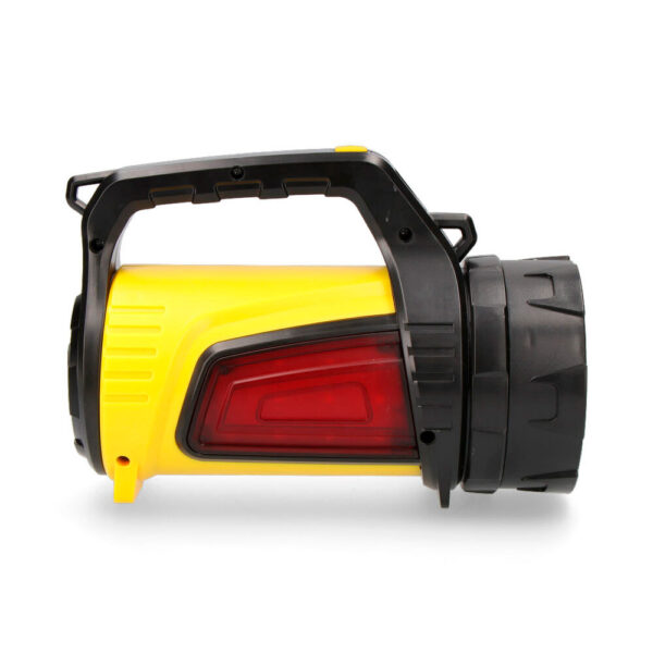 LINTERNA DE CAÑÓN MULTIFUNCION. LUZ PRINCIPAL 10W 350Lm  + LATERAL 3W 100Lm + LATERAL ROJO 3W 20 Lm Y POWER BANK - Imagen 4