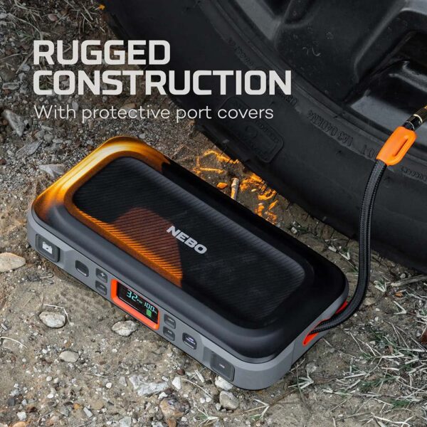 ARRANCADOR + COMPRESOR DE AIRE ASSIST AIR JUMP STARTER. NEBO - Imagen 10