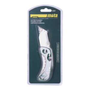 CÚTER PLEGABLE DE ALUMINIO Y ZINC C301 MOTA