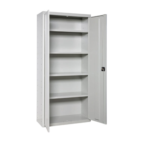 ARMARIO MULTIUSOS  2 PUERTAS 4 BALDAS, 80 x 40 x 180 cm