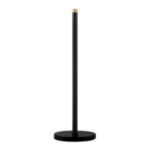 PORTARROLLOS DE BAÑO DE METAL NEGRO BA72125 ANDREA HOUSE