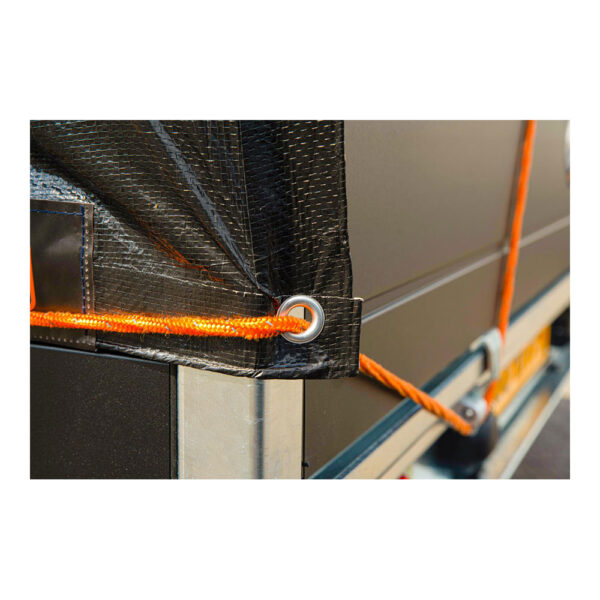 LONA NEGRA PARA REMOLQUE, MEDIDAS: 3x4m. BLACK+DECKER - Imagen 3
