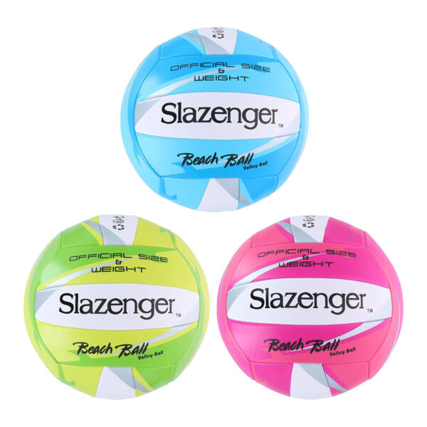PELOTA DE VOLEIBOL DE PLAYA TALLA 4 , COLORES VARIADOS. SLAZENGER - Imagen 4