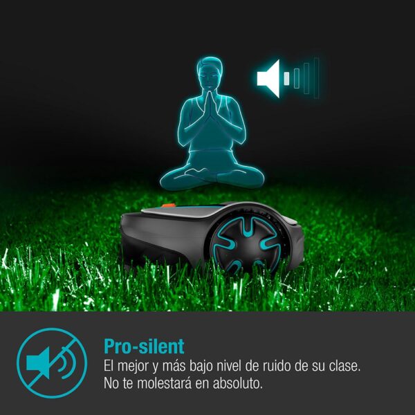 ROBOT CORTACÉSPED SILENO PARA SEGAR JARDINES 15201-34 GARDENA - Imagen 6