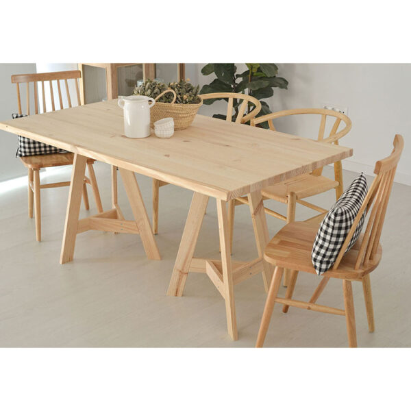 TABLERO MADERA MACIZA DE PINO, 160x80x3cm ASTIGARRAGA - Imagen 2