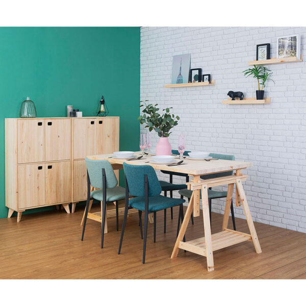 TABLERO MADERA MACIZA DE PINO, 160x80x3cm ASTIGARRAGA - Imagen 3