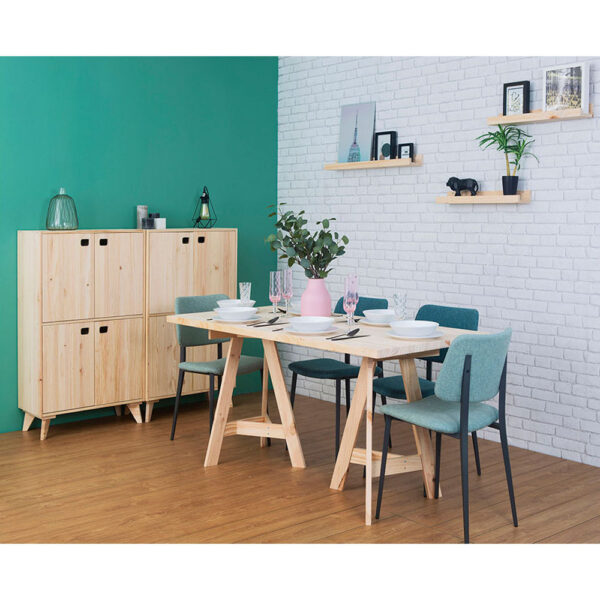 TABLERO MADERA MACIZA DE PINO, 160x80x3cm ASTIGARRAGA - Imagen 7