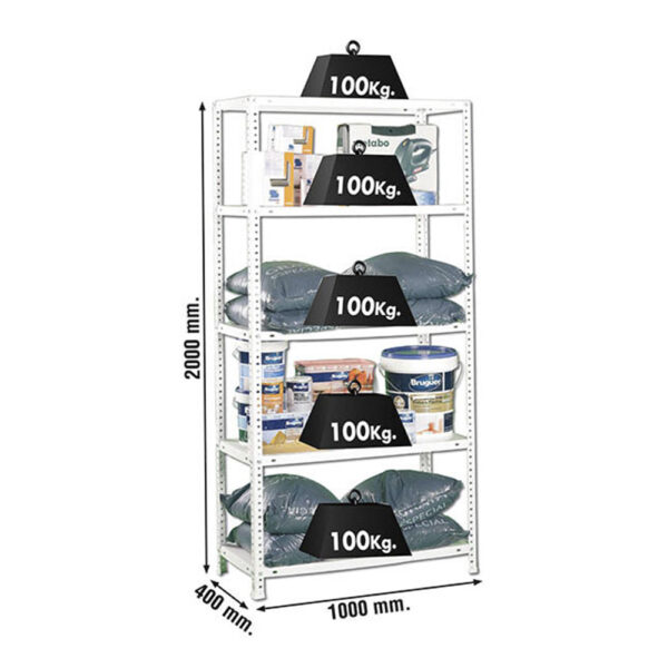 ESTANTERÍA COMFORT PLUS 5/400. SIMON RACK - Imagen 6