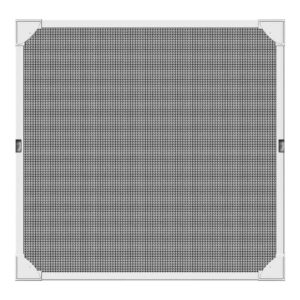 MOSQUITERA CON MARCO MAGNETICO BLANCO 120x120cm