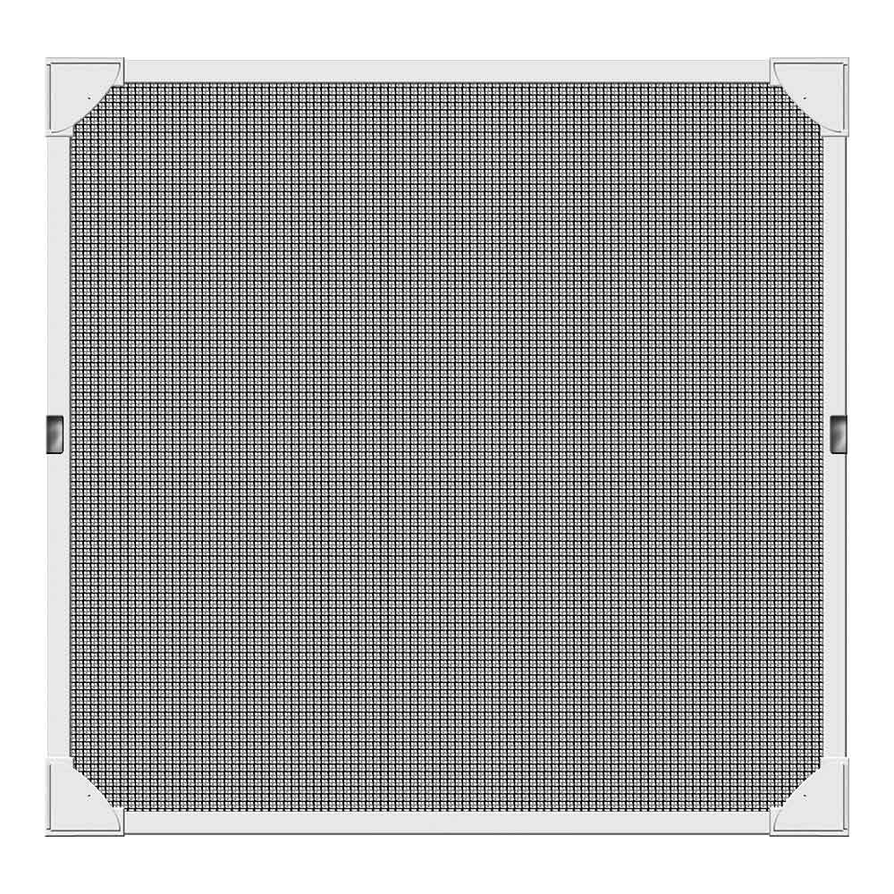 MOSQUITERA CON MARCO MAGNETICO BLANCO 120x120cm