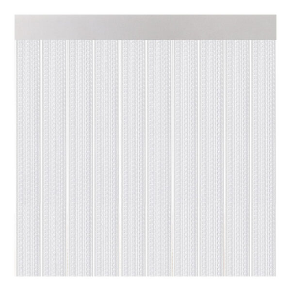 CORTINA PARA PUERTA MODELO "LISBOA" COLOR CRISTAL 90x210cm M63580 ACUDAM