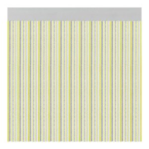 CORTINA PARA PUERTA MODELO "BRESCIA" COLOR AMARILLO 90x210cm M63166 ACUDAM