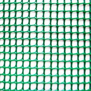 ROLLO DE MALLA LIGERA CADRINET COLOR VERDE 1x25m CUADRO: 4,5x4,5mm FAURA