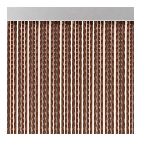 CORTINA PARA PUERTA CINTA S-350 COLOR MARRÓN 90x210cm M63569 ACUDAM