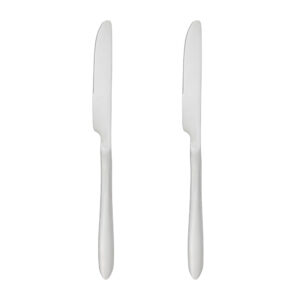 JUEGO DE 2 CUCHILLOS DE ACERO INOXIDABLE 19cm