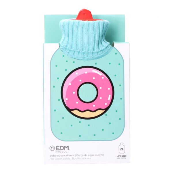BOLSA DE AGUA CALIENTE. MODELO DONUT GLASEADO 2 L - Imagen 2
