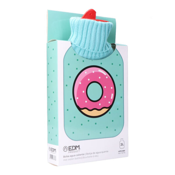 BOLSA DE AGUA CALIENTE. MODELO DONUT GLASEADO 2 L - Imagen 3
