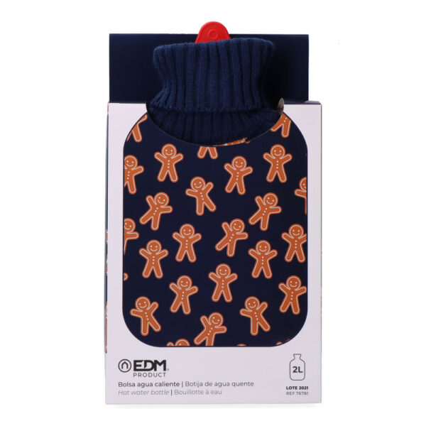 BOLSA DE AGUA CALIENTE. MODELO GINGERBREAD MAN 2 L - Imagen 2