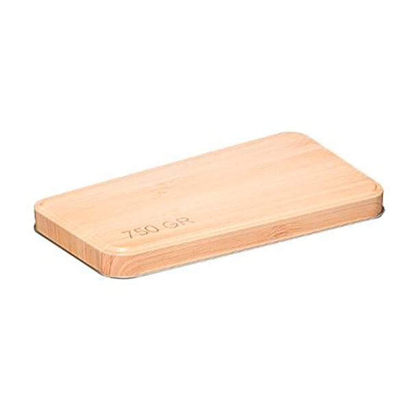 CAJA METALICA PARA CEREALES 750g MODELO SCANDI NATURE - Imagen 4