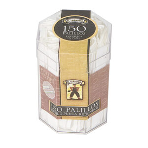 CUBILETE PLÁSTICO DE 150 unid. PALILLOS REDONDOS EL LEÑADOR (bandeja de 12 unid.)