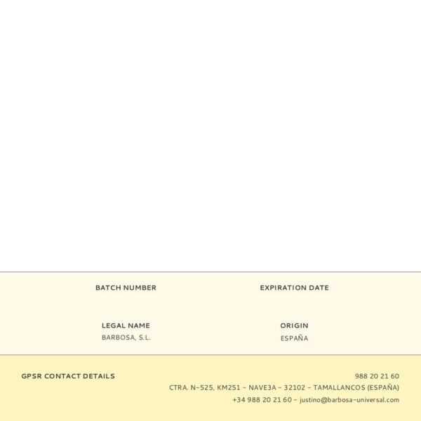 HARAGAN PROFESIONAL METALICO, SIN MANGO. 75cm 1386 75x3x13cm BARBOSA - UNIVERSAL - Imagen 2