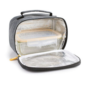 PORTA ALIMENTOS + TAPER GRIS, 753401G. IBILI