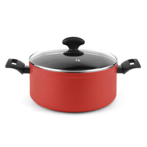 OLLA MAXIMA + TAPA ROJA ALUMINIO 3004 FAGOR Ø24x11cm