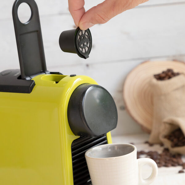 SET DE 3 CÁPSULAS DE CAFÉ REUTILIZABLES RECOFF INNOVAGOODS - Imagen 3