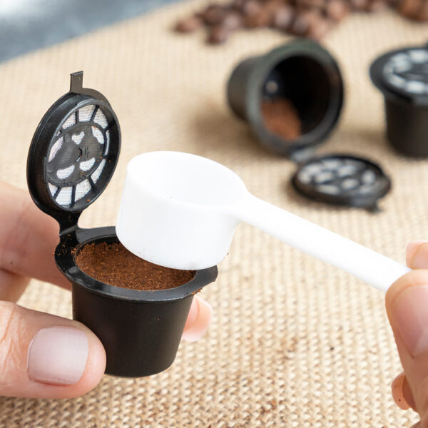 SET DE 3 CÁPSULAS DE CAFÉ REUTILIZABLES RECOFF INNOVAGOODS - Imagen 5