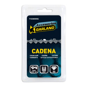 CADENA DE MOTOSIERRA PARA ESPADA DE 16" (40cm) 3/8 b.p 16" 56 E  7103805056 GARLAND