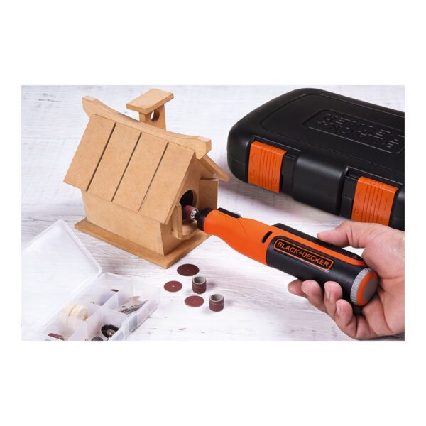 MULTI-HERRAMIENTA ROTATIVA 7,2V BCRT8IK-XJ BLACK+DECKER - Imagen 3