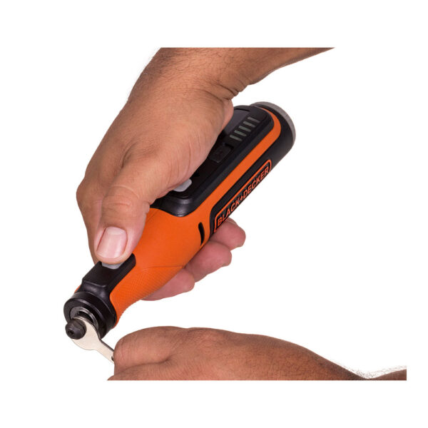 MULTI-HERRAMIENTA ROTATIVA 7,2V BCRT8IK-XJ BLACK+DECKER - Imagen 8
