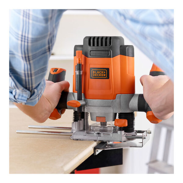 FRESADORA ELECTRONICA 1200W KW1200EKA-QS BLACK+DECKER - Imagen 3