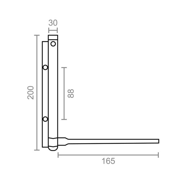 BLISTER MUELLE CIERRAPUERTAS BRAZO MC02 PL M57204 BRIMIC - Imagen 2