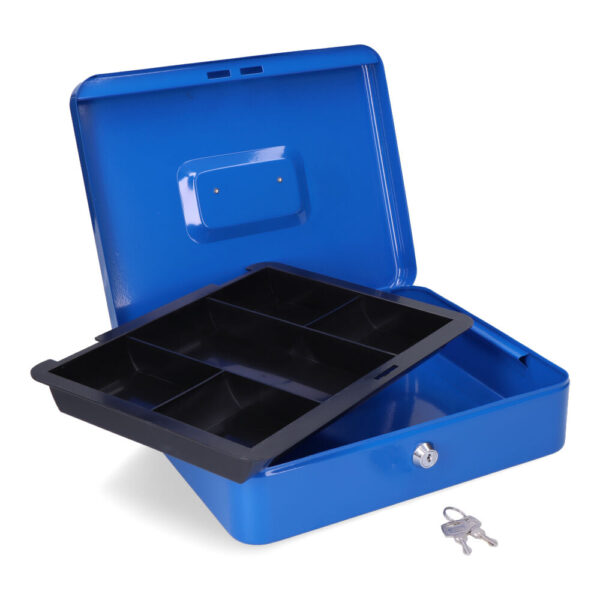 CAJA DE CAUDALES CFC09 300x240x90mm AZUL M13400 MICEL - Imagen 2
