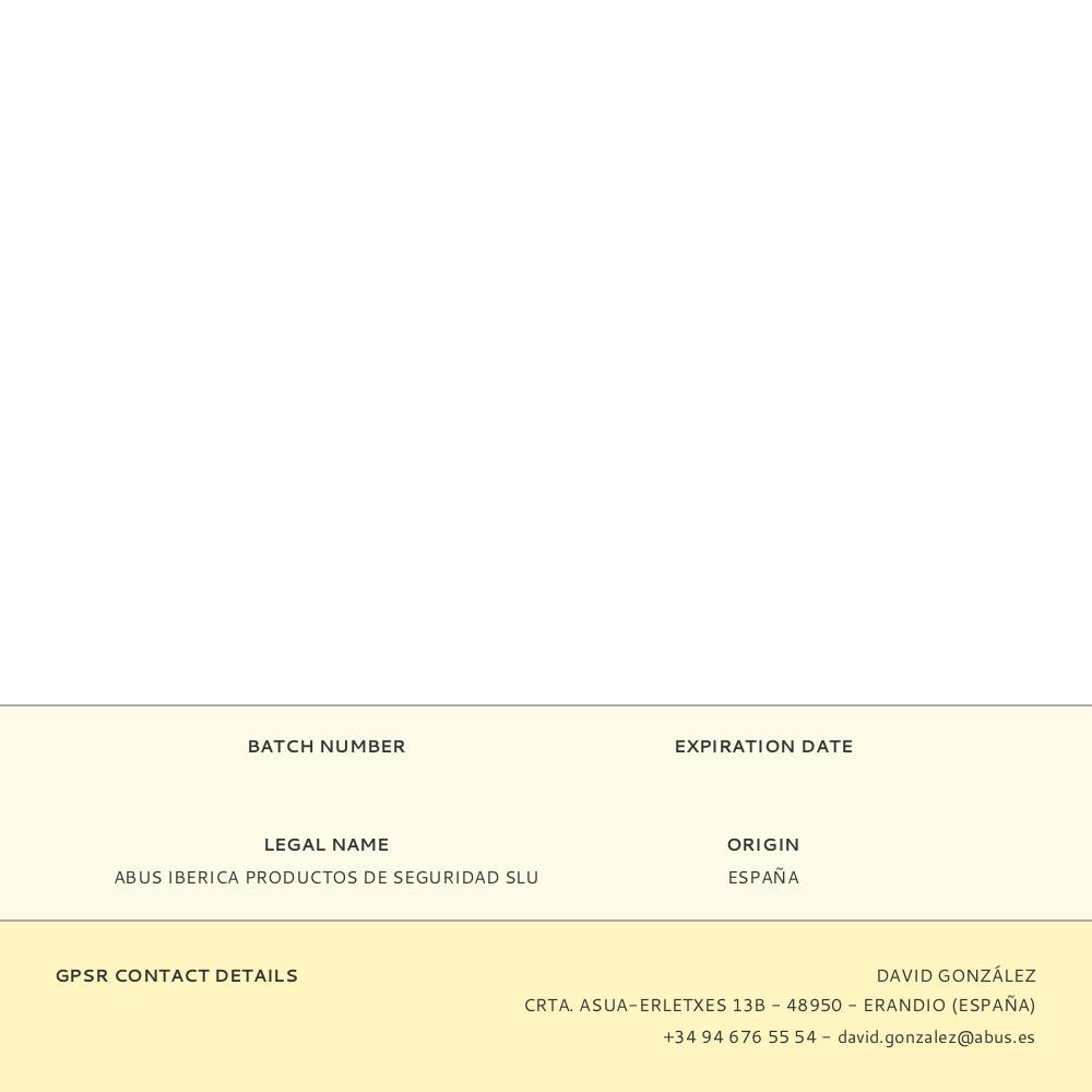 CANDADO COMBINACION TSA 30mm RETRÁCTIL BLISTER 148TSA/30 ABUS - Imagen 3