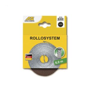 CINTA DE PERSIANA 14mm x 6m MARRON SCHELLENBERG