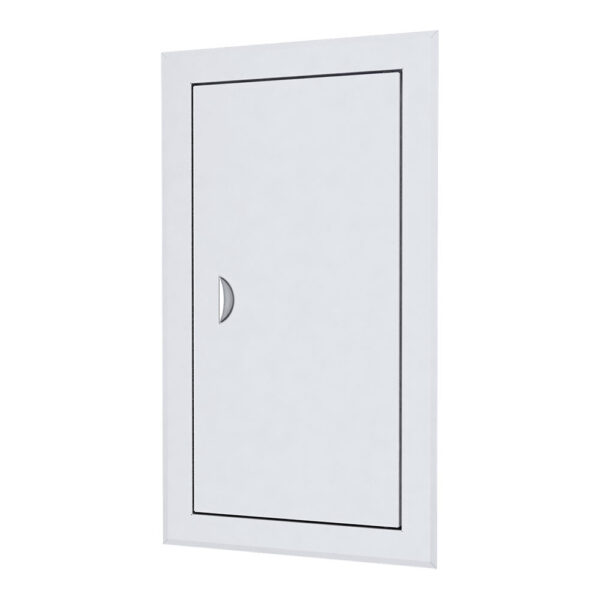TAPA DE REGISTRO ACERO BLANCO 20x30cm