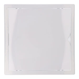 TAPA DE REGISTRO CUADRADA EMPOTRABLE ABS 30x30cm BLANCA