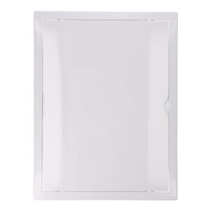 TAPA DE REGISTRO RECTANGULAR EMPOTRABLE ABS 30x40cm BLANCA