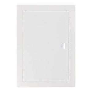 TAPA DE REGISTRO RECTANGULAR EMPOTRABLE ACERO BLANCO 20x30cm
