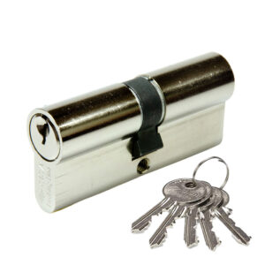 CILINDRO LOGO STD 35x35mm NIQUEL LEVA CORTA 08010.13.0.12.LC CISA