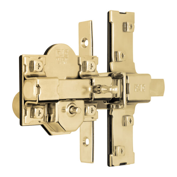 CERROJO 946-RP/80 UVE DORADO F01091 FAC - Imagen 2