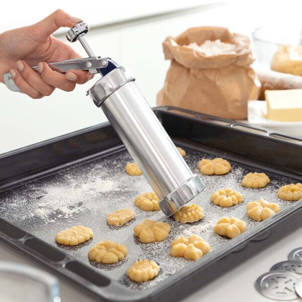 MÁQUINA PARA HACER GALLETAS Y MANGA PASTELERA 2 EN 1 PREKIES V0103383 INNOVAGOODS - Imagen 4