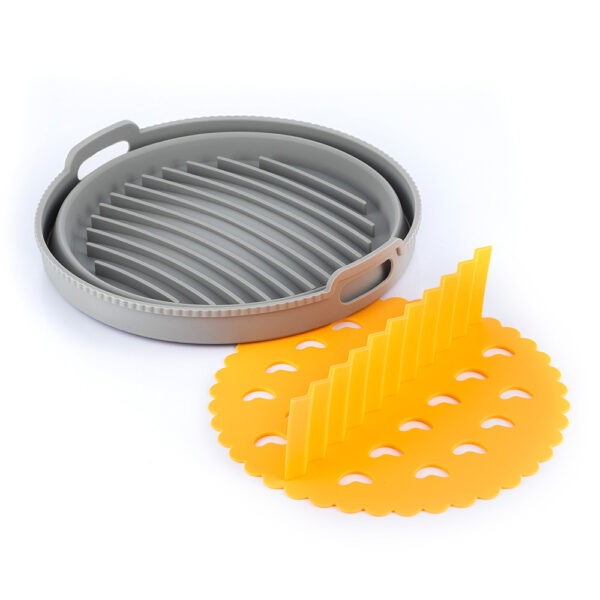 CESTA DE SILICONA PLEGABLE PARA FREIDORA DE AIRE V0103780 INNOVAGOODS - Imagen 2
