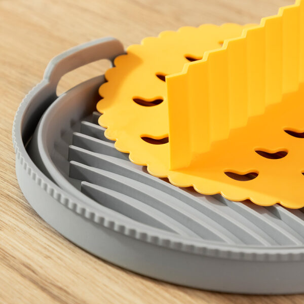 CESTA DE SILICONA PLEGABLE PARA FREIDORA DE AIRE V0103780 INNOVAGOODS - Imagen 8