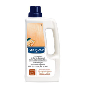 LIMPIADOR ABRILLANTADOR ESPECIAL SUELOS LAMINADOS 1 L.