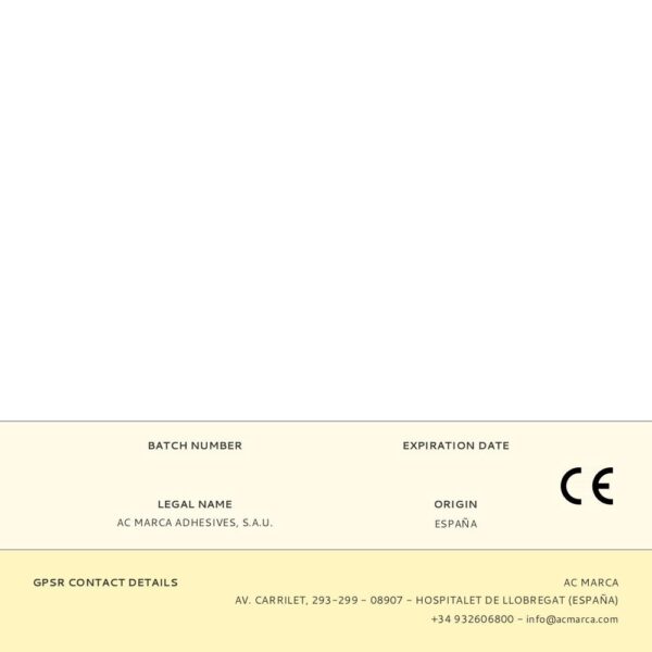 CEYS JUNTAS GRIETAS GRIS CARTUCHO 280ml 505601 - Imagen 2