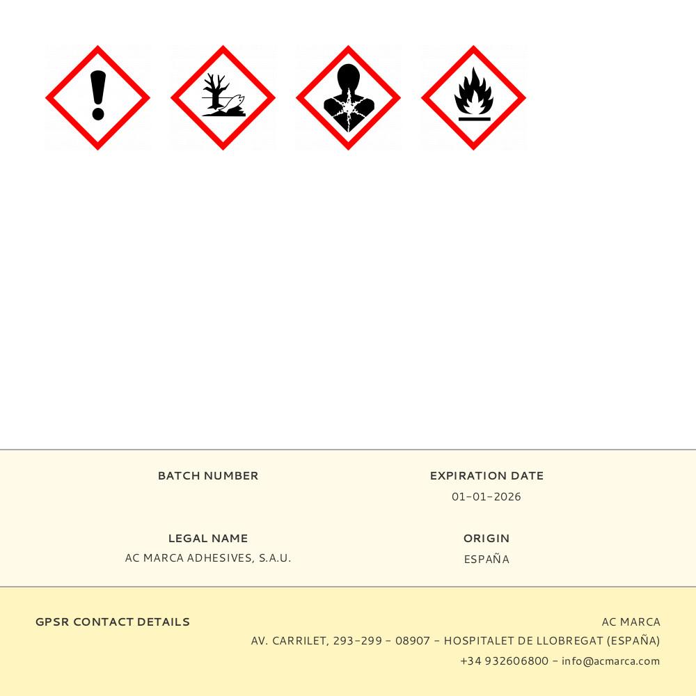 CEYS REPARADOR FIBRA VIDRIO 75ml+6ml BLISTER 505002 - Imagen 2